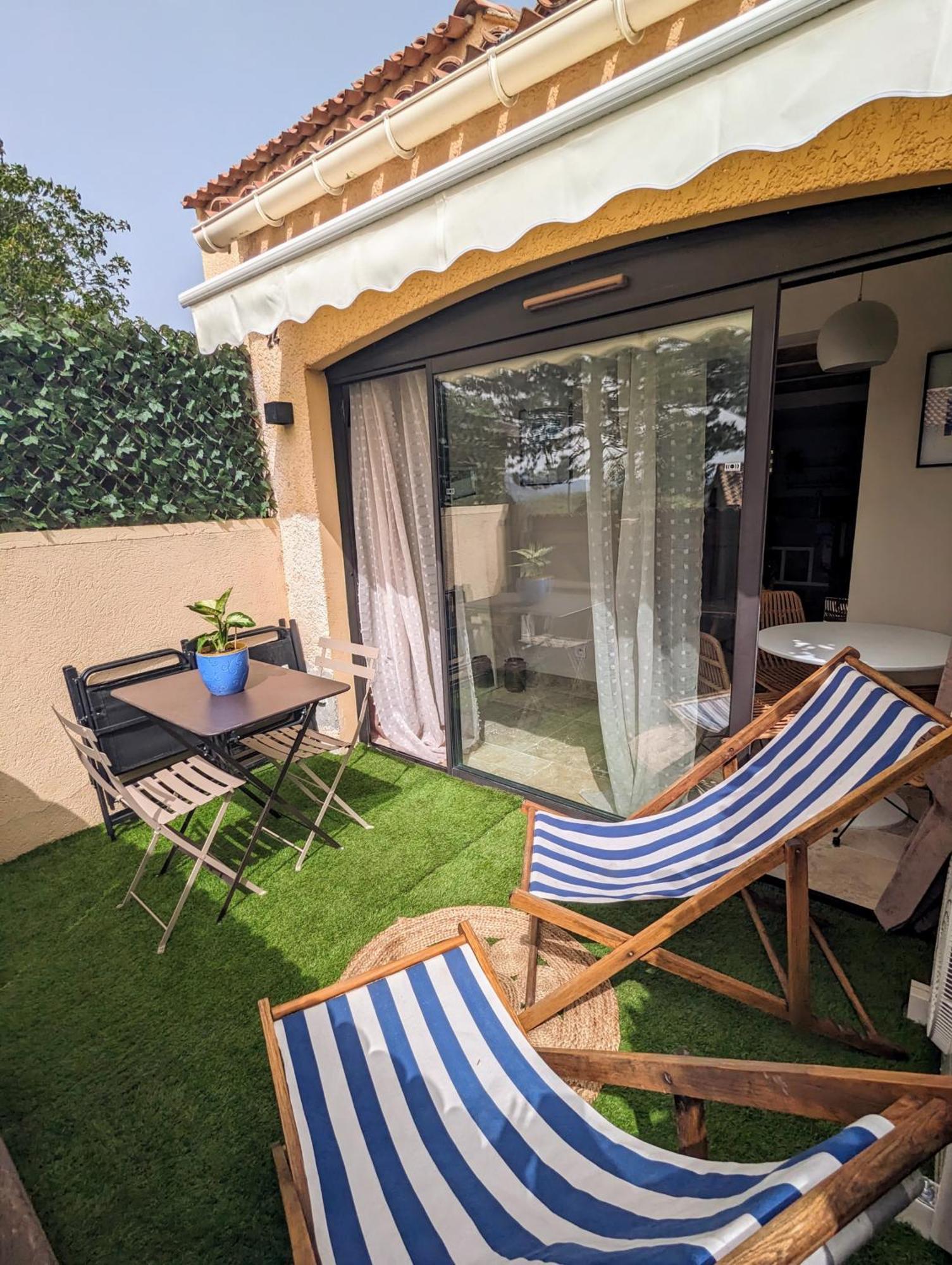 Evasion Au Calme - Maison Cosy Avec Piscine Et Tennis Saint-Vallier-de-Thiey Kültér fotó